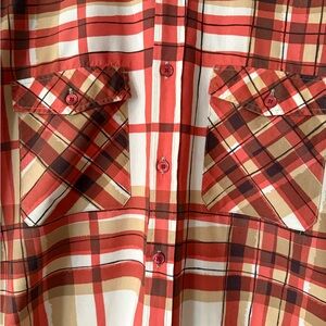 Burberry button up shirt- used